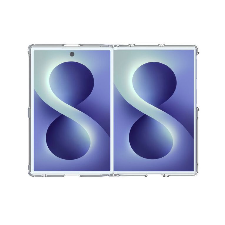 Zagg Crystal Palace Snap Case for Samsung Galaxy Z Fold8 - Clear, , hi-res