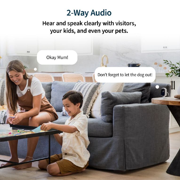 Arlo Essential Indoor HD Security Camera 2nd Generation Home