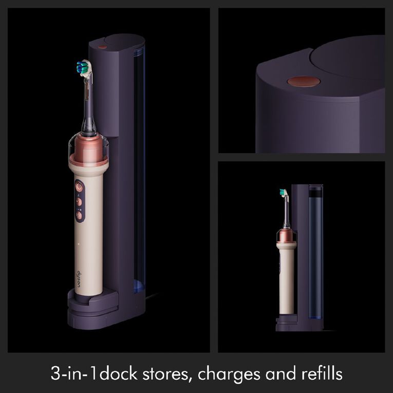 Dyson Camerajet Electric Toothbrush With Flosser And Starter Kit (Ceramic Pink), , hi-res