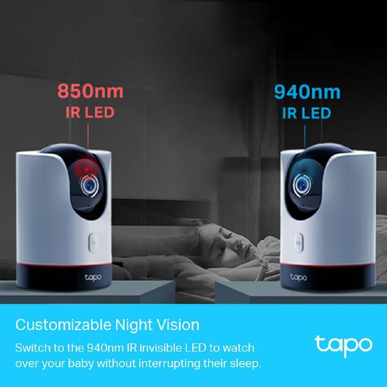 TP-Link Tapo C225 Pan/Tilt AI Home Security Wifi Camera, , hi-res