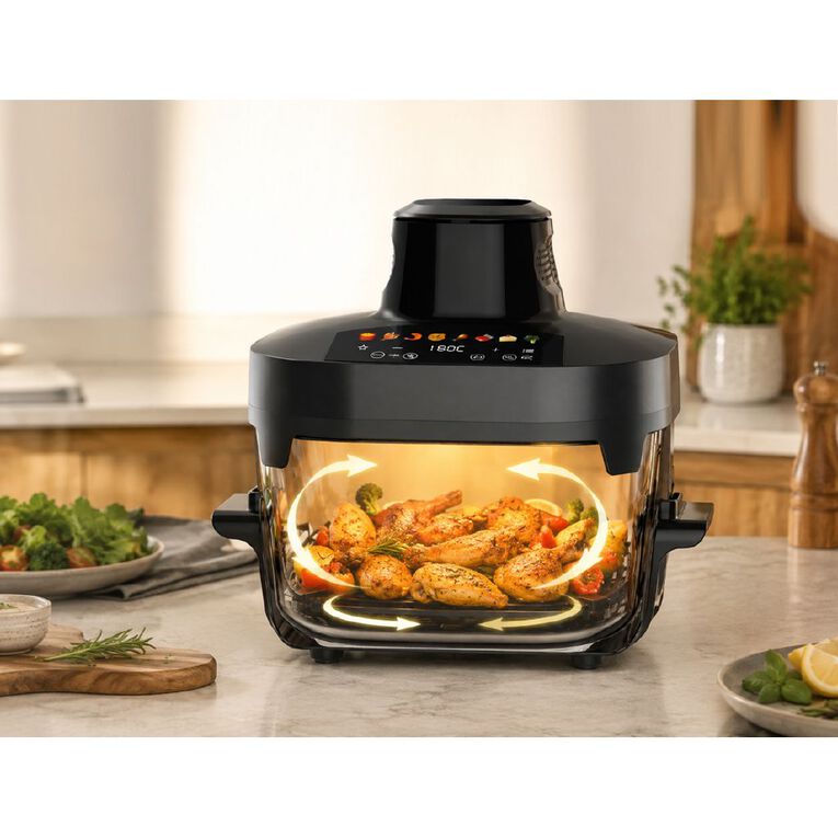 Sheffield 6L Glass Air Fryer, , hi-res