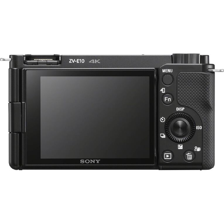 Sony ZV-E10 Mirrorless Camera with 16-50mm Kit - Black, , hi-res