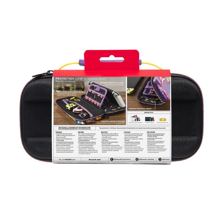PowerA Protection Case for Nintendo Switch - Pikachu vs Gengar, , hi-res