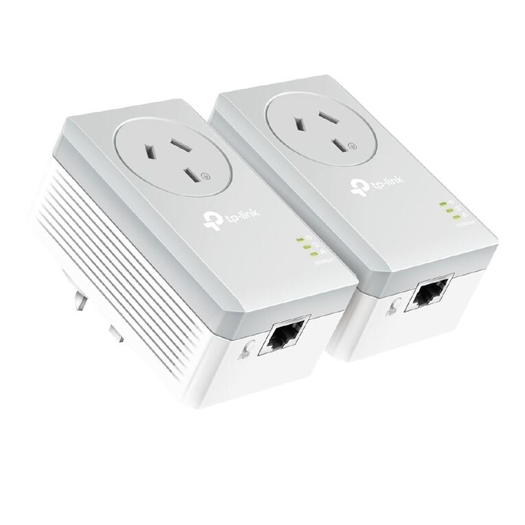 TP-Link AV600 Powerline Adapter with AC PassThrough Starter Kit, , hi-res