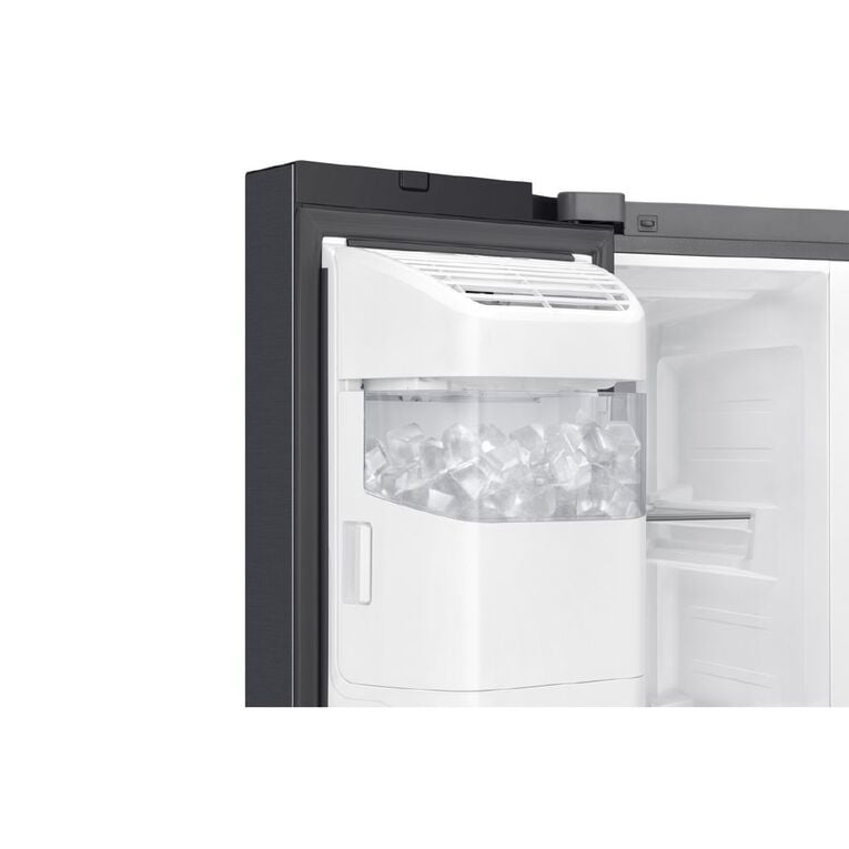 Samsung 634L Side By Side Auto Open Door Fridge Freezer - Dark Stainless (SRS6300B), , hi-res