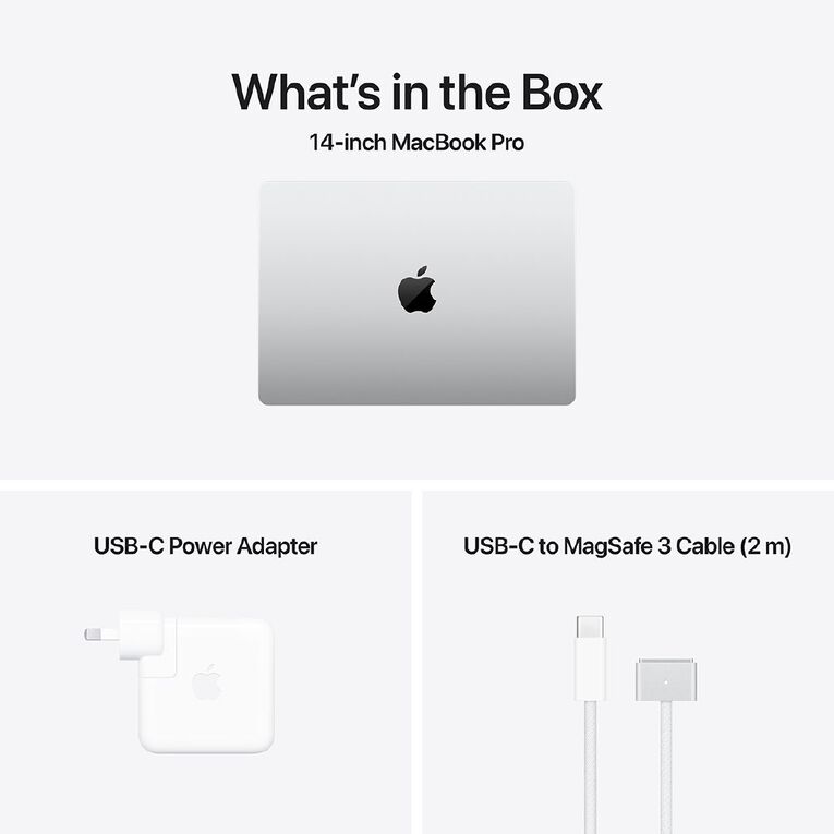 Apple MacBook Pro 14-inch (M4 Pro) 24GB/1TB SSD 14 Core CPU 20 Core GPU  - Silver, , hi-res