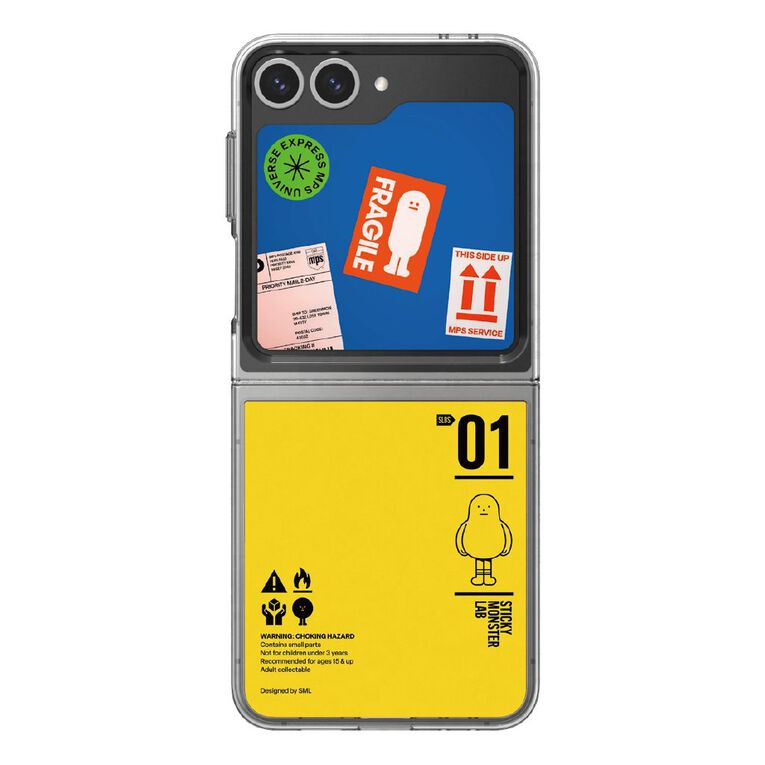Samsung Sticky Monster Lab Fragile Flipsuit Card for Z Flip5 & Flip6, , hi-res