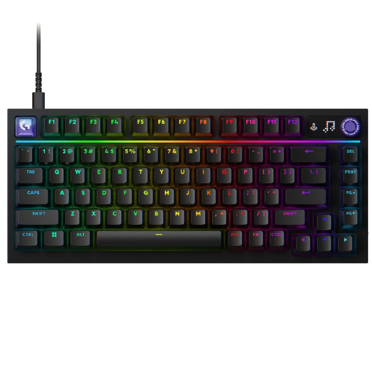 Logitech G316 X 75 Wired Gaming Keyboard - Black, , hi-res