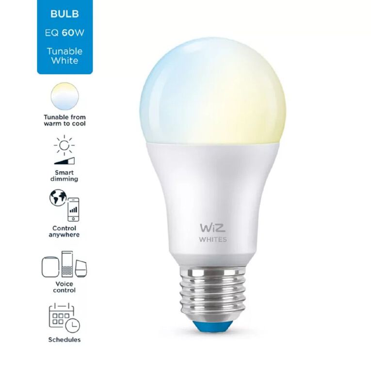 WiZ White A60 E27 GEN2 WiFi+BT Bulb, , hi-res