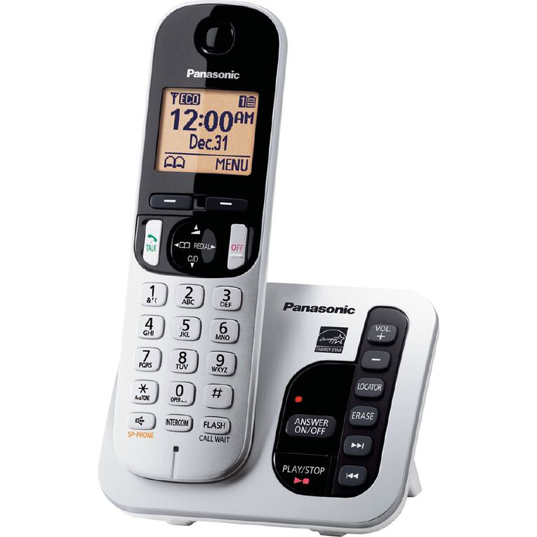 Panasonic KX-TGC220NZS Cordless Phone, , hi-res