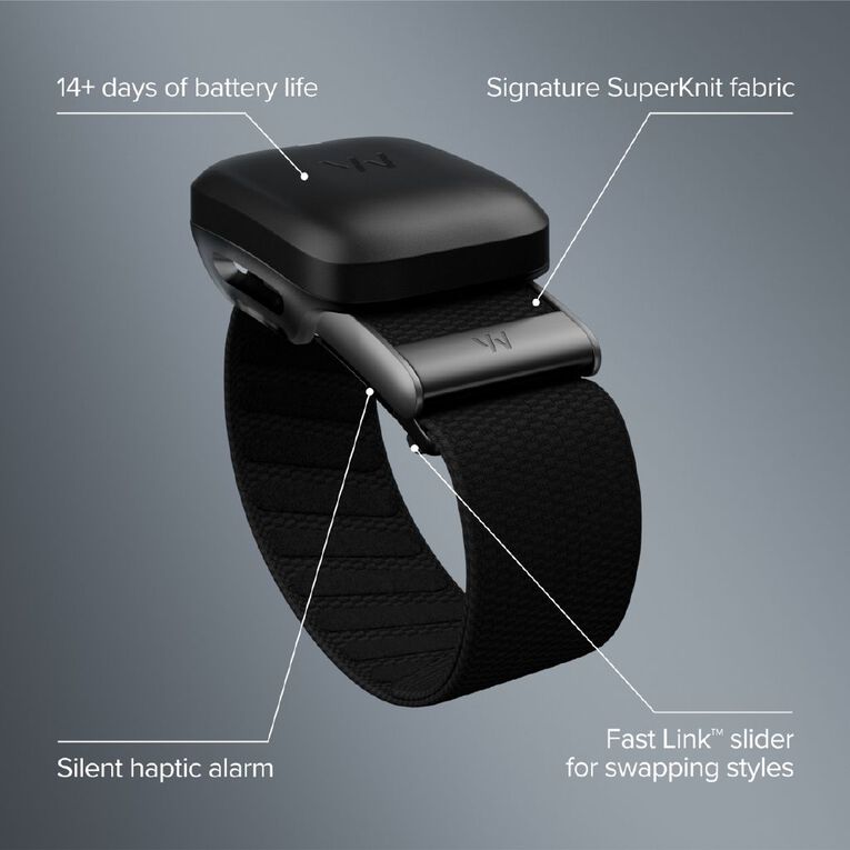 WHOOP Peak 5.0 Health and Fitness Tracker - Obsidian, , hi-res