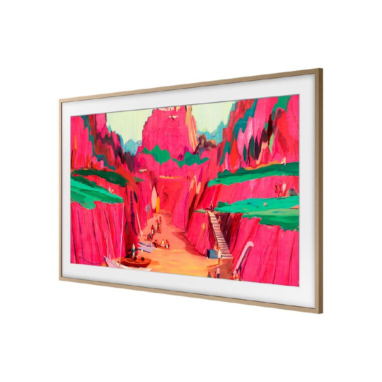 Samsung 75 Inch Modern Teak Frame Bezel VG-SCFF75TKBXY - Accessory Only, , hi-res