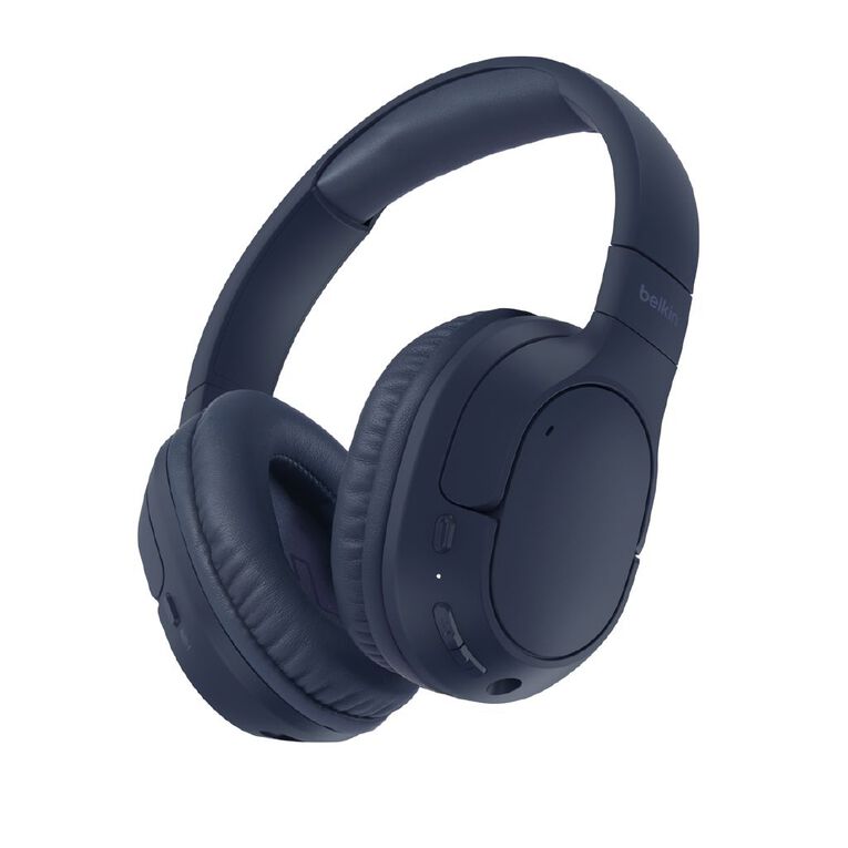 Belkin SoundForm Surround Wireless Over-Ear Headphones Blue