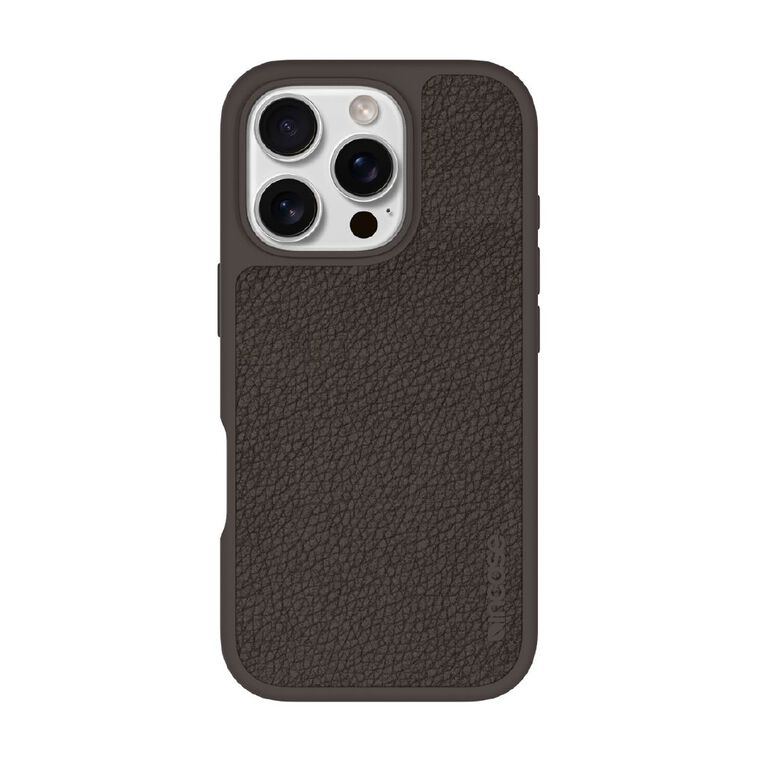 Incase ICON MagSafe Case for iPhone 16 Pro (Cocoa Plant Leather), , hi-res