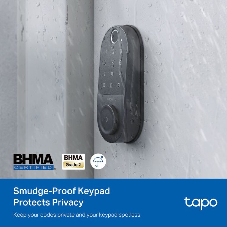 TP-Link Tapo DL110 Smart Wifi Door Lock, , hi-res