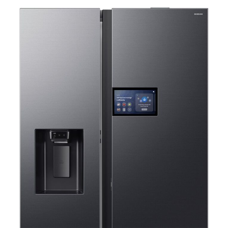 Samsung 615L Side By Side AI Home Fridge Freezer (SRS6500BA) - Black, , hi-res