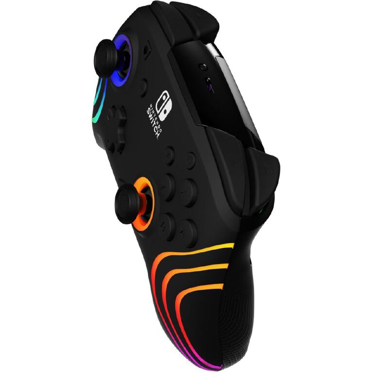 PDP Afterglow Wave Wireless Plus Nintendo Switch Controller - Black, , hi-res