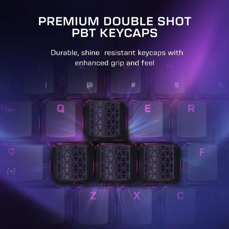 Turtle Beach Command KB7 Touchscreen Hall-Effect RGB TKL Wired Gaming Keyboard, , hi-res