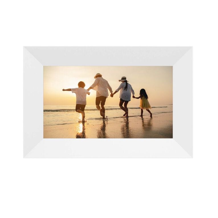 SOHO Frameo 7 Inch HD Smart Photo Frame Twin Pack - White, , hi-res