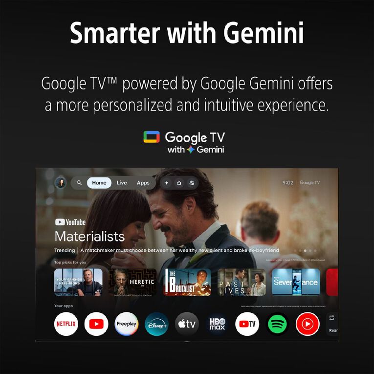 Sony 55" BRAVIA 7 II 4K True-RGB Google TV, , hi-res