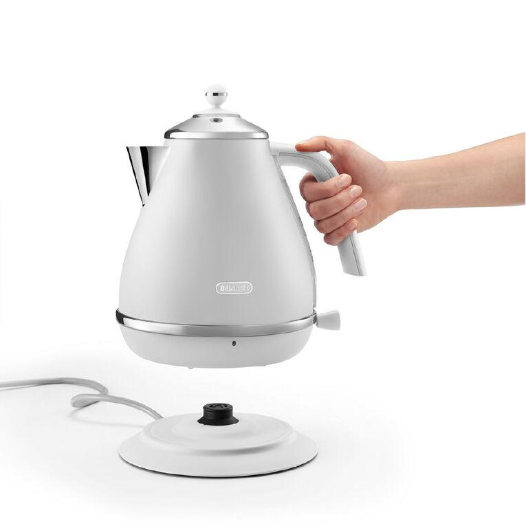 Delonghi Icona Capitals 1.7L Kettle Helsinki White (KBOC2001IW), , hi-res