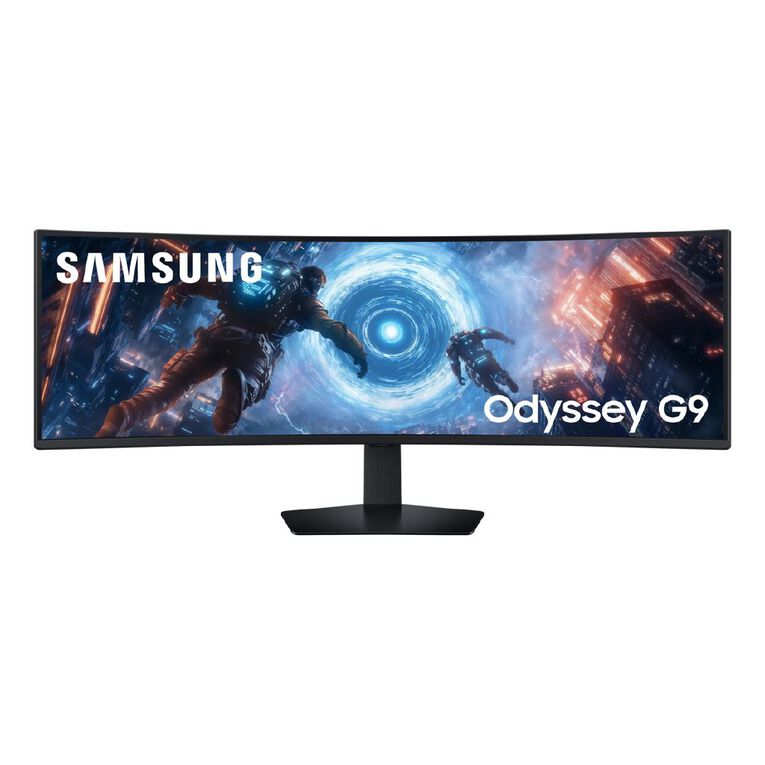 Samsung 49in Odyssey G91F Curved DQHD 144Hz Gaming Monitor, , hi-res