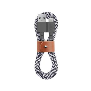 Native Union Belt Cable (USB-A to USB-C) 1.2m - Zebra