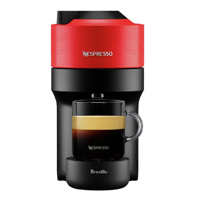 Nespresso Vertuo Pop Bundle by Breville Spicy Red Noel Leeming