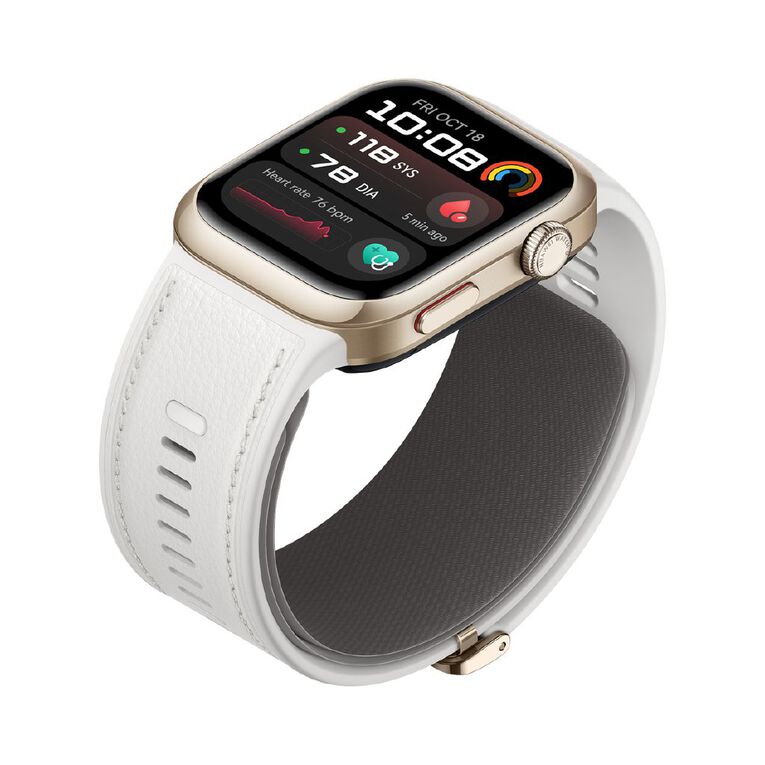 Huawei Watch D2 - White Leather Strap, , hi-res