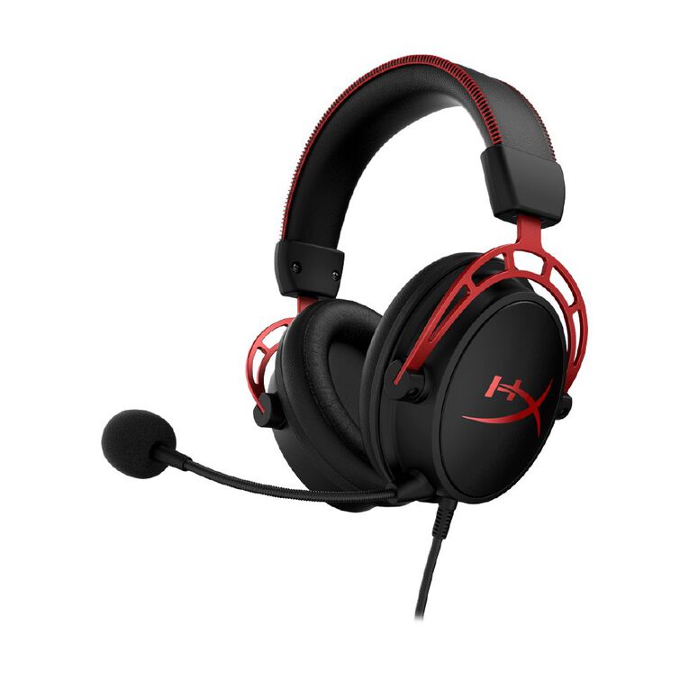 HyperX Cloud Alpha Wired Gaming Headset - Black/Red, , hi-res