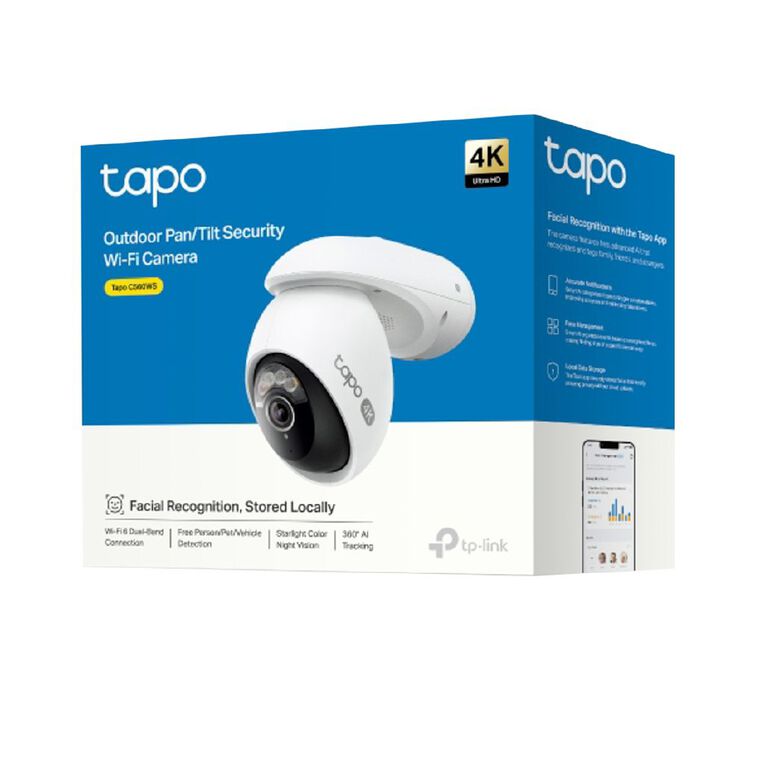 TP-Link Tapo C560WS Outdoor Pan/Tilt Security Wifi Camera, , hi-res