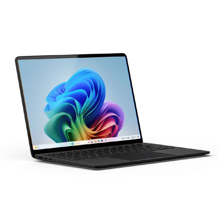 Microsoft Surface Laptop 7th Edition Copilot+ PC 13.8 Inch Snapdragon X Elite 16GB RAM 512GB SSD Windows 11 Notebook - Black, , hi-res