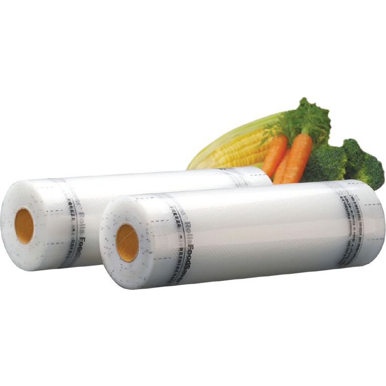 FoodSaver 20cm Rolls 2 Pack, , hi-res