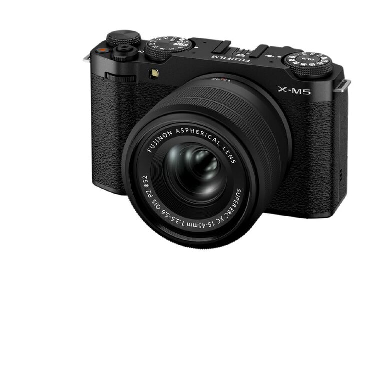 Fujifilm X-M5 Mirrorless Camera with XC 15-45mm Lens (Black), , hi-res