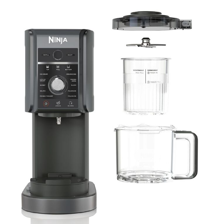 Ninja CREAMi Deluxe 11-in-1 Ice Cream and Frozen Treat Maker, , hi-res
