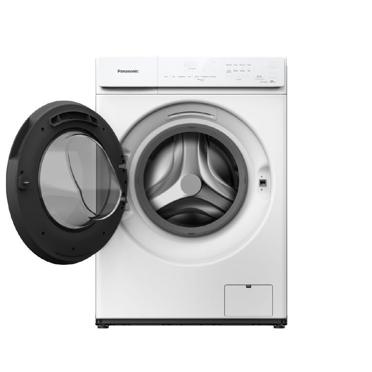 Panasonic 9kg Front Load Washing Machine - White, , hi-res