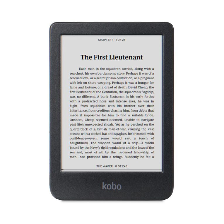 Kobo Clara Black and White Black