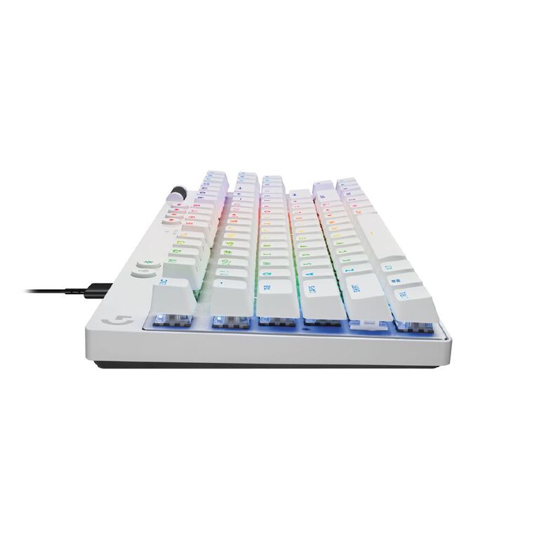 Logitech G PRO X TKL RAPID Analog Gaming Keyboard - White, , hi-res