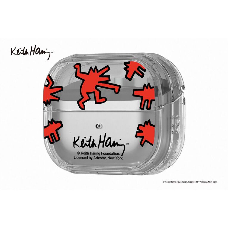 Samsung Keith Haring Slickback Clear Case for Galaxy Buds3/Buds3 Pro, , hi-res