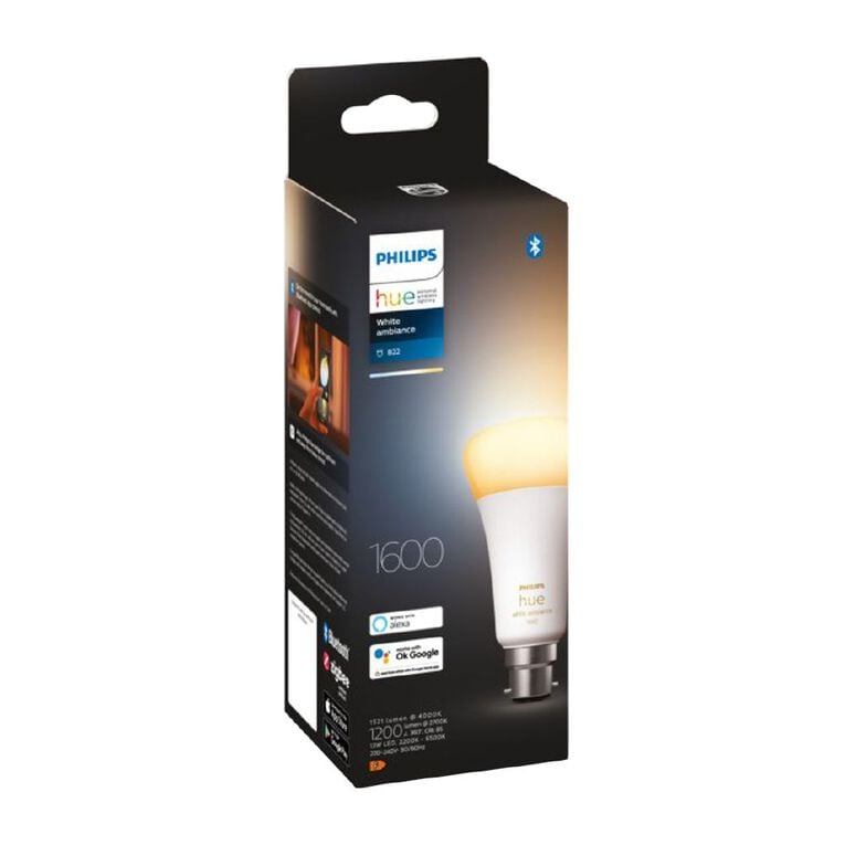 Philips Hue White Ambience 15W A67 Bulb - B22, , hi-res