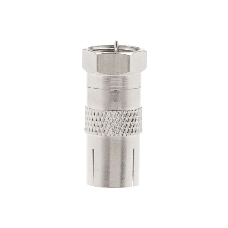 Tech.Inc Coaxial Socket to F Plug Adapter, , hi-res