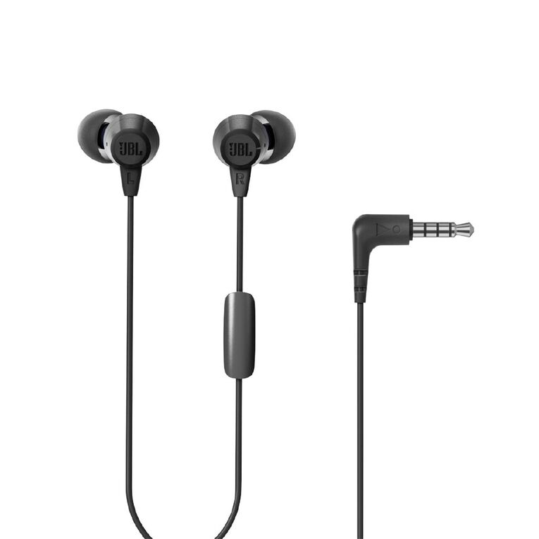 JBL C50HI In Ear Headphones - Black, , hi-res