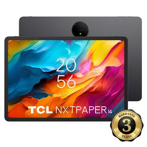 TCL NXTPAPER 14 -14in 2.4k Eye-care Matte Display Wi-Fi Android Tablet 8GB/256GB MTK G99 Octa Core - Space Grey with 3 Year Warranty