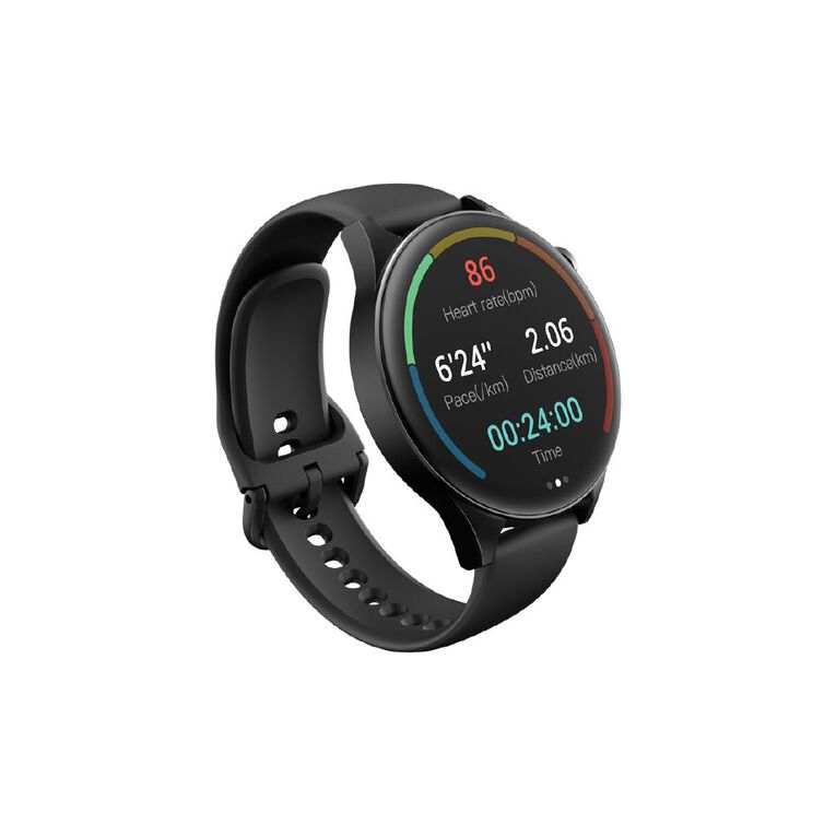 Ryze Wave Smart Watch With MP3 Storage (Lilac + Black), , hi-res