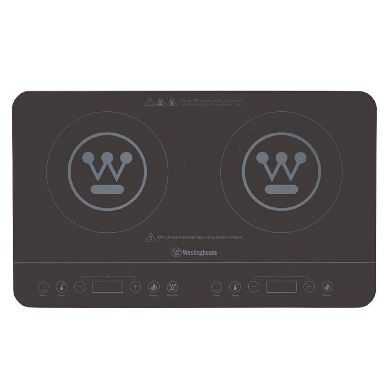 Westinghouse 2400W Double Induction Hotplate, , hi-res