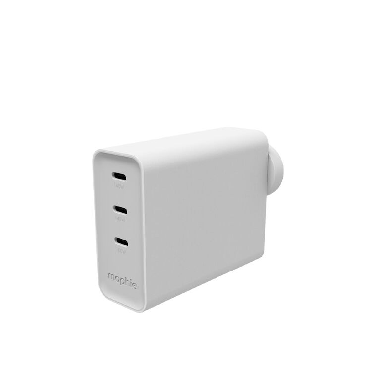 Mophie Speedport 140W 3-Port USB-C GaN Wall Charger - White, , hi-res