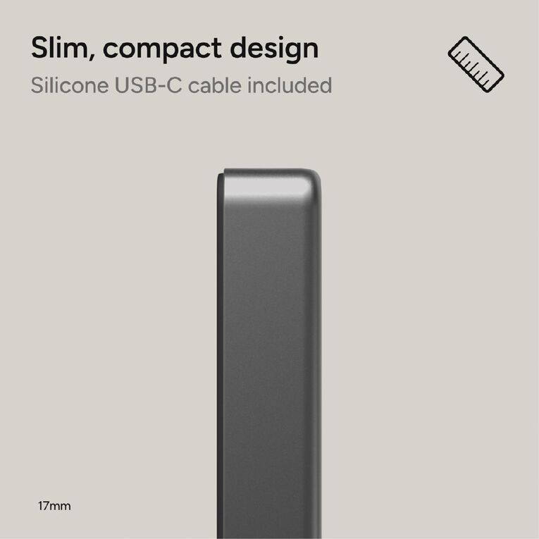 Mophie Qi2 PowerStation Wireless 10K Slim 15W Power Bank, , hi-res