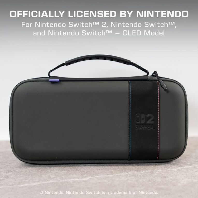 Turtle Beach Playtrek Travel Nintendo Switch 2 Case - Charcoal Black, , hi-res