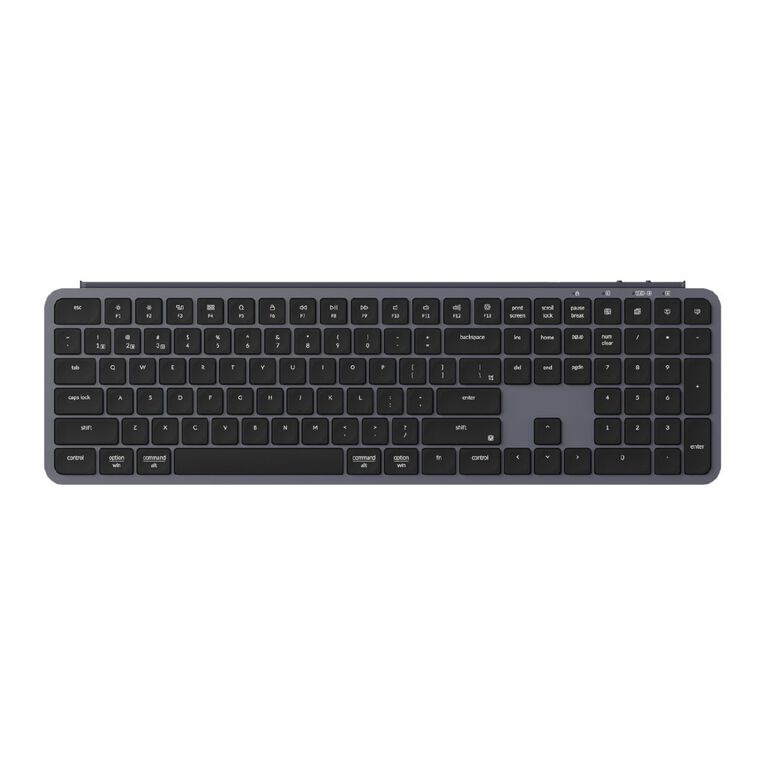 Keychron B6 Pro Ultra-Slim Wireless Keyboard - Space Gray, , hi-res