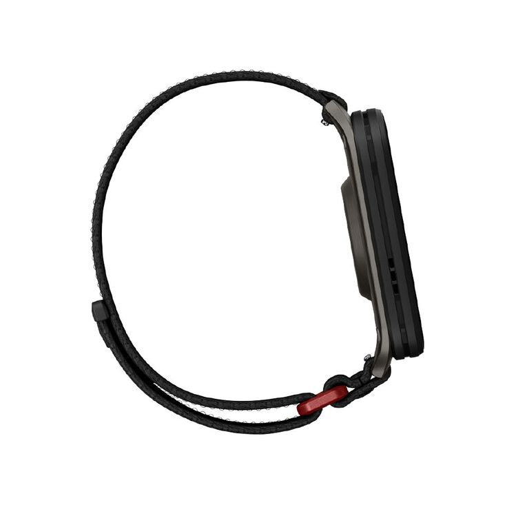 Garmin Venu X1 Black With Slate Titanium Caseback & Black Comfortfit Nylon Band, , hi-res
